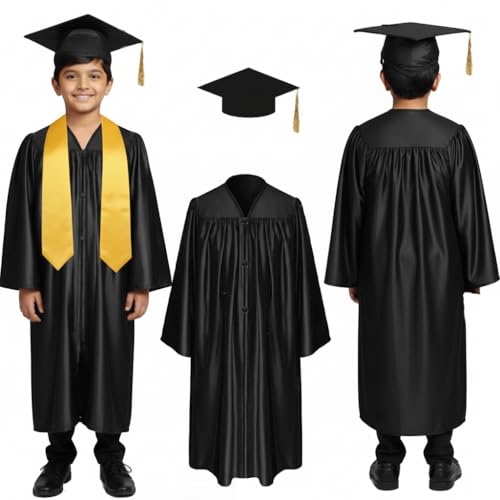 Image of graduation gown for kids | convocation gown for fancy dress competition for boys & girls