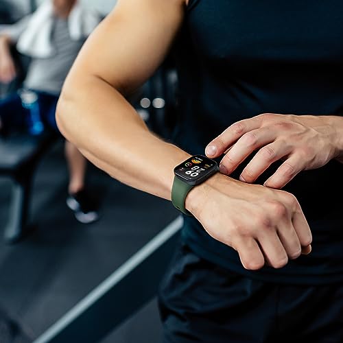 Xisair 2 Bracelets en Silicone Compatibles avec Redmi Watch 3 Bracelet de Remplacement Imperméables et Respirants pour Redmi Watch3 sangle – vue 7