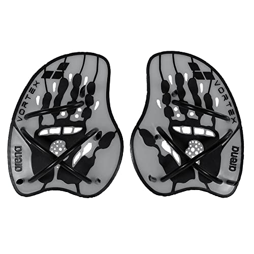 ARENA Vortex Handpaddel, Schwimmbad-Trainingszubehör, Schwimmbad-Paddel mit Verstellbaren Riemen, PVC-frei