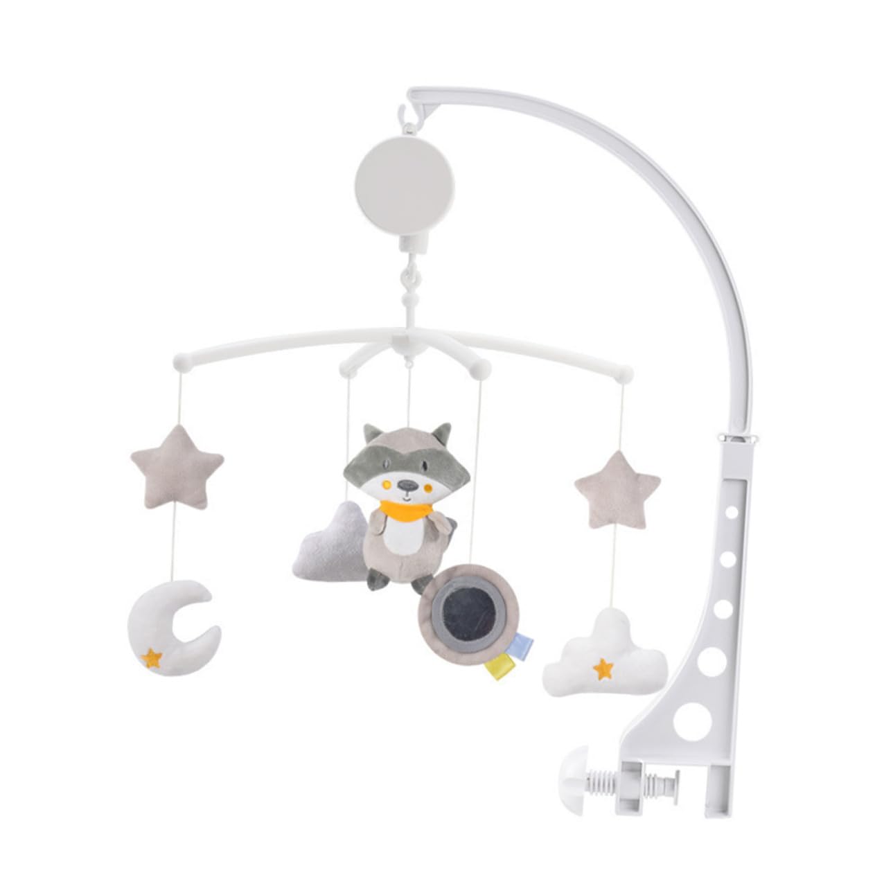 Campana Musical Giratoria Adorno para Cuna de Carillón de Viento Colgante para Dormitorio de Adorno para Guardería para Habitación Infantil