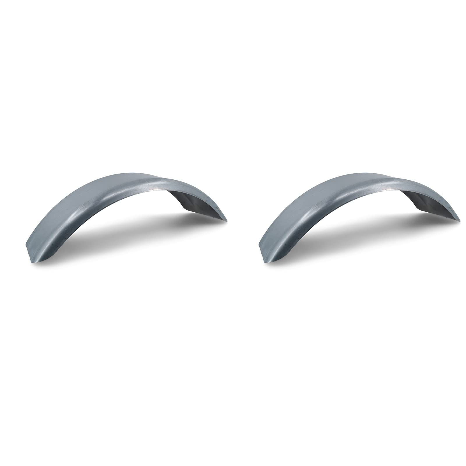 Sturdy Built Galvanized Boat Trailer Fenders (Qty 2) Single Axle 7 x 23.5 x 6.5 in, Grey, Galvanized Steel, Left, Universal Fit