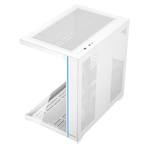 Gabinete PC Hiditec H3 con chasis de doble cámara y controladora ARGB 6