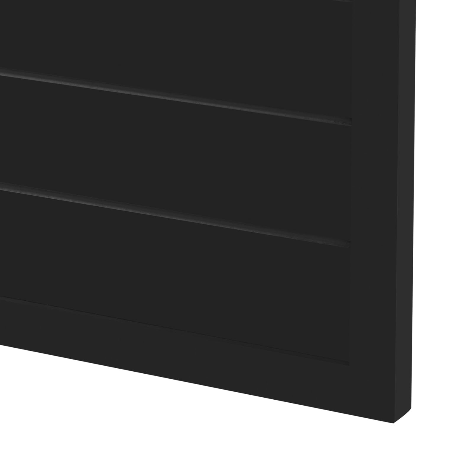 Porte a battente, 90 x 60 cm, divisorie, in legno di pino, stile retrò, porta basculante per caffè, con chiusura automatica, divisorio per cucina, bar (nero)