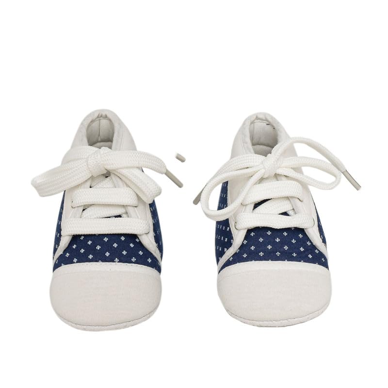 booties with polka dots and Soft & Comfortable Booties- Blue-image-19