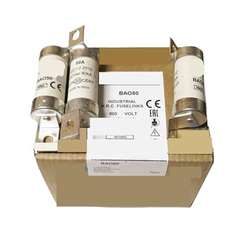 Fusible BAO50 50A 550V conforme à la norme standard BS88.2:1988