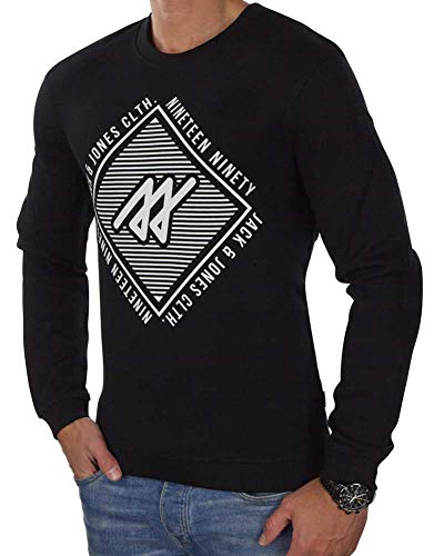 Preisvergleich Produktbild JACK & JONES Herren Pullover Jcopique (M, Schwarz (Black))