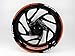 BIKE-label Set di adesivi per cerchione compatibili con KTM 790 Duke 710039-VA