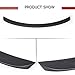 Carbon Fiber Trunk Spoiler Compatible with 2012-2025 Tesla Model S Rear Spoiler Boot Lid High Kick Wing Lip Factory Outlet (Matt Black)