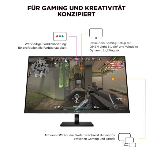 HP Omen Transcend Gaming-Monitor 31.5 Zoll