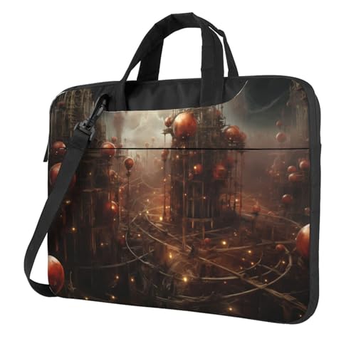 WHJYCC Order in Chaos - Bolso para portátil de 14 pulgadas, bolso para portátil de 14 pulgadas,...
