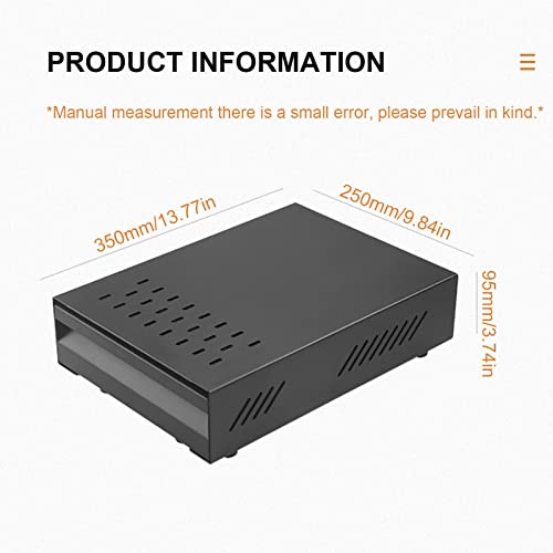 Foto von Espresso-Klopfbox-Schublade, Edelstahl-Kaffee-Klopfbox, Verdickte KaffeerüCkstands-Pulverbox FüR HaushaltsgeschäFt, KaffeemaschinenzubehöR (Schwarz)