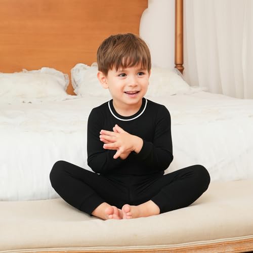 Image of pureborn Baby Pajamas Set Toddler Snug Fit Cotton Sleepwear 2pcs 12M-7Y