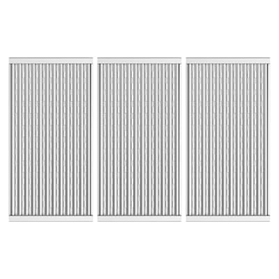 LS'BABQ 17" Emitter Plate Replacement Parts for Charbroil Performance TRU-Infrared 450 3-Burner 463370719 463371719 463371116 463371316,Grill Grates for Char-broil G460-0500-W1,Stainless Steel