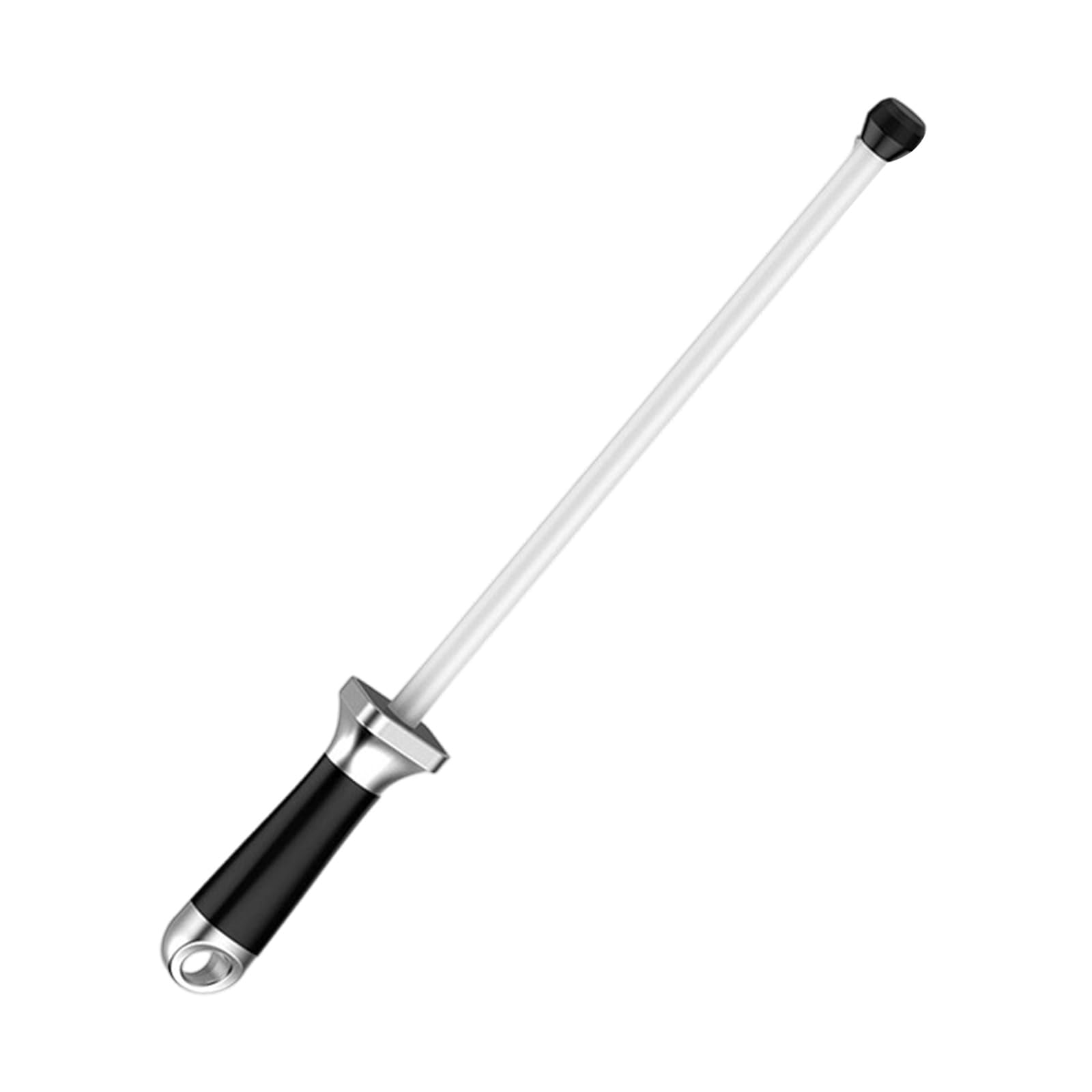 Nucelit 12 Inch Ceramic Sharpening Rod Professional Cutter Sharpener for Kitchen Practical Use Professional Cutter Sharpener