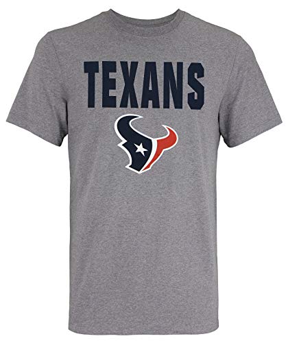 New Era NFL Men s 50 Yard Line Dri-Fit Short Sleeve T-Shirt, Houston Texans, Small