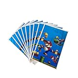30PCS Mario Gift Bag Candy Bag for Marion Themed Party Supplies Favor