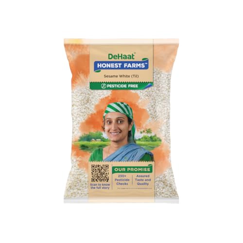 Dehaat Honest Farms Pesticide Free Dried Sesame White(Til) 200G