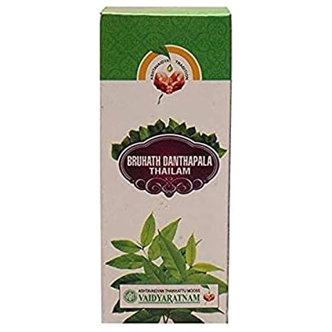 Vaidyaratnam Bruhath Danthapala Thailam pack of 2 (2 200ml) Cover