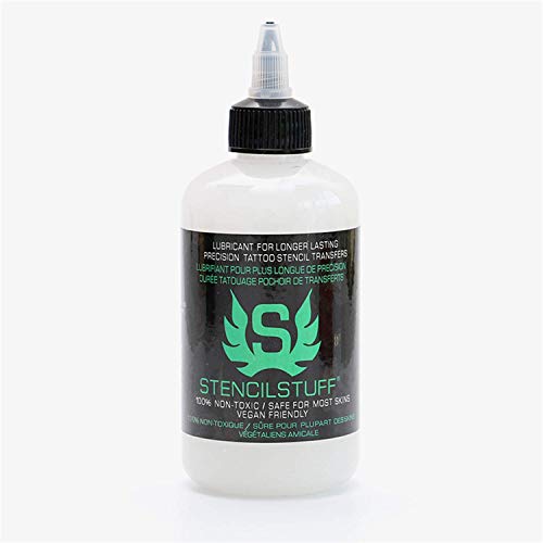 Professional Tattoo Transfer Cream Tattoo Stencil Stuff Transfer Formula Tattoo Ink (8 oz)