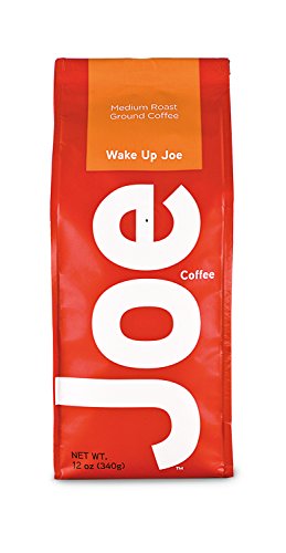 Joe Knows Coffee, Wake Up Joe, Medium Roast, Ground Coffee, 12 Ounce