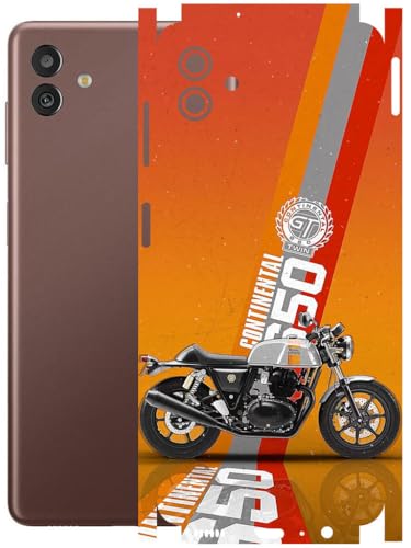 Image of AtOdds - Full Body Back Screen Guard Protector Film - Lamination Wrap Skin Sticker Compatible with Samsung Galaxy M13 (5G) | Scratchproof Matte Finish (Bullet)