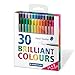 Produktbild STAEDTLER 334 C30P Fineliner triplus (dreikant, Set mit 30 brillanten Farben, hohe Qualität Made in Germany, superfeine, metallgefasste Spitze, Linienbreite ca. 0,3 mm)