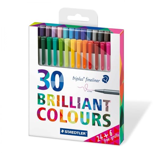 STAEDTLER 334C30P - Rotuladores, 30 unidades