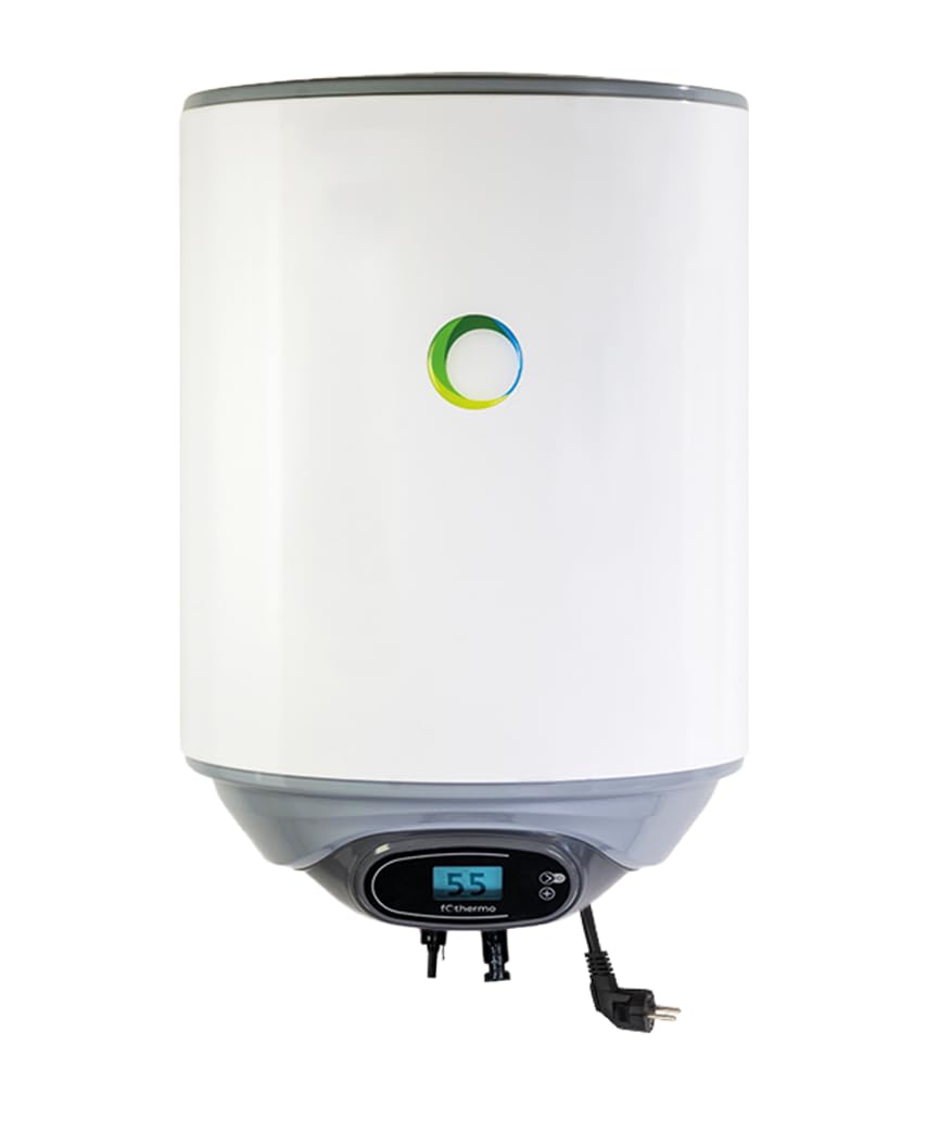 Fothermo® 30 L Photovoltaischer Hybridboiler – Warmwasser mit Solarstrom & 230 V | Hybrid Warmwasserspeicher | Plug & Play | IP24 | Made in Germany