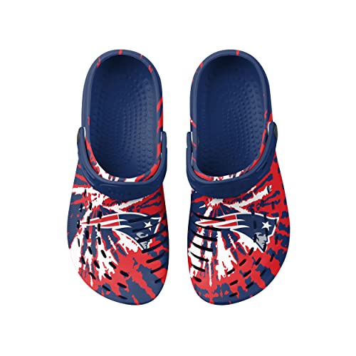 Image of FOCO Mens NFL Team Logo Tie-dye Garden Water Sandals Shoes Slipper Clogs with Strap