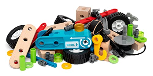 BRIO Builder 34595 Nachziehmotor-Konstruktionsset - Ergänzung Builder Konstruktionssystem, fördert das logische Denken… – Bild 3
