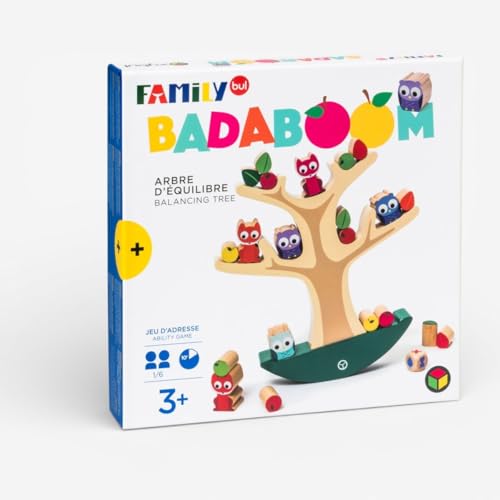 Le jeu de société l'arbre d'équilibre Badaboom