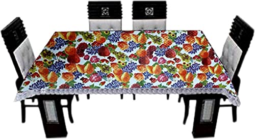 MANTEL Fruits Design Centre Table Cover for 2 & 4 Seater 40×60 inches (Multicolor) MANTEL Fruits Design Centre Table Cover for 2 & 4 Seater 40×60 inches (Multicolor)