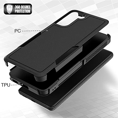 WOGROO for Galaxy S21 Plus Case, Shockproof, Strong and Durable Phone Protective, Black - image 5