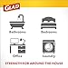 Glad Small Drawstring Trash Bags with Clorox, 4 Gal, Lemon Fresh Bleach, 34 Ct (Package May Vary)