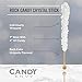 Candy Envy - Assorted Rock Candy Sugar Sticks - 12 Individually Wrapped Treats - Assorted Colors & Flavors