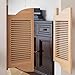 CUPKEE Cafe Swinging Doors, Retro Interior Saloon Partition Door, Swing Solid Wood Door Saloon Door, for Bar Kitchen Terrace Emporium,Include Hinges,W 30 x H 36in