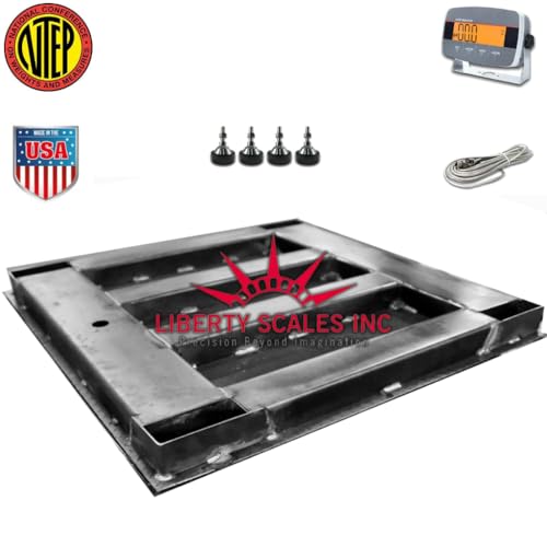 Báscula Industrial Liberty LS-900 60" x 96" Capacidad 20000 lb miniatura 2