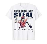 Yadier Molina Thou Shall Not Steal T-Shirt - Apparel T-Shirt