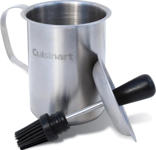 Cuisinart Sauce Pot and Basting Brush Set, 16 oz. Stainless ...