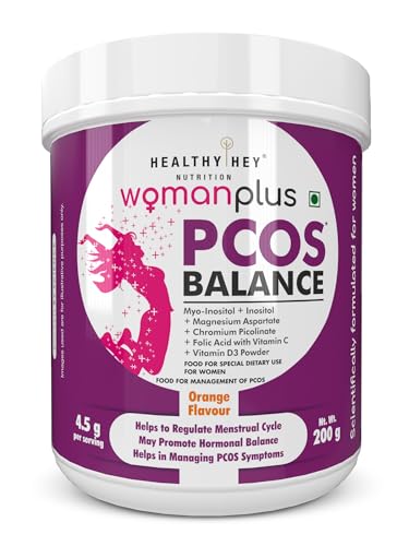 52% OFF on HealthyHey Nutrition Woman Plus PCOS Balance - Orange Flavour Powder - 200g 52% OFF on HealthyHey Nutrition Woman Plus PCOS Balance - Orange Flavour Powder - 200g