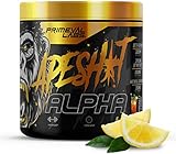 Primeval Labs Ape Alpha Natural Pre Workout Powder, Boost Energy, Increase Endurance and Focus, Beta-Alanine, 350mg Natural Caffeine Extract, Nitric Oxide Booster, Sweet Tea Lemonade 40 Servings