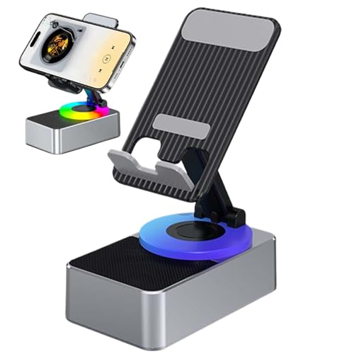 Altavoces inalámbricos recargables, altavoces inalámbricos Soporte de teléfono,Altavoces inalámbricos para teléfonos celulares | Suministros de música de diseño sin deslizamiento para casi cualquier t