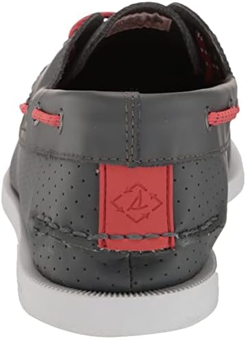 Sperry Men's Authentic Original 2-Eye Perf Boat Shoe, Black, 11 | Image 2