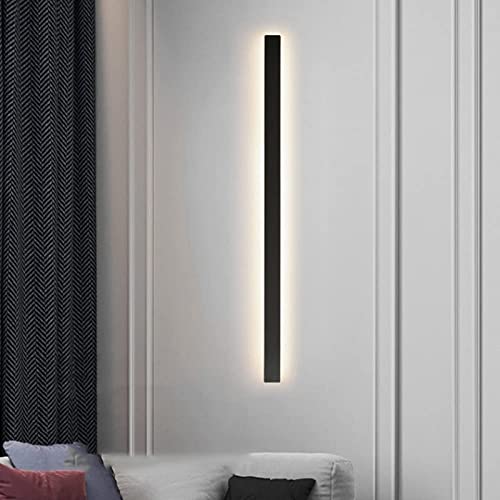 Lumière rectangle appliques murales au design minimaliste