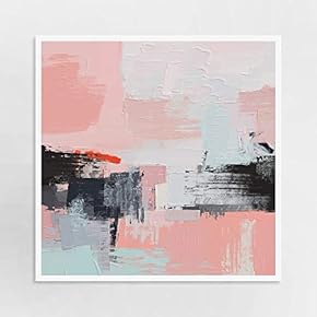 SIGNWIN Framed Canvas Wall Art Colorful Painting Canvas...