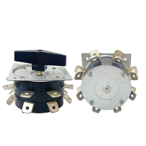 Interrupteur de machine à souder KDH-63/2-8 rotatif 8 positions 2 pôles 63A
