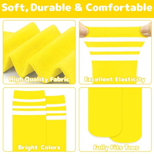 Image of Olreco 1 Pack Toddler Kids Youth Soccer Socks Girls Boys Baseball Socks Youth Knee High Softball Football Accessories Cotton