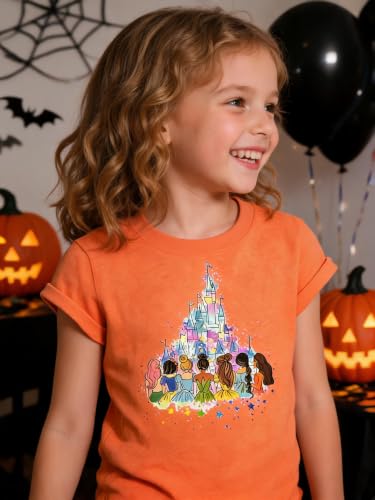 Image of Magical Shirt for Girl: Magic Kingdom Prinecess Tshirt Princess Shirts Youth Girls Cute Family Vacation Trip Tee