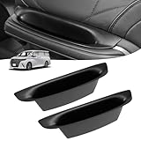 Auto Spec トヨタ 新型アルファード ヴェルファイア40系 専用 シートハンドル収納ポケット シートハンドル 二列目収納ポケット 保護 傷防止 手入れ簡単 利便性アップ 内装 2PCS 小物収納 小物 パーツ アクセサリー ドレスアップ 滑り止め