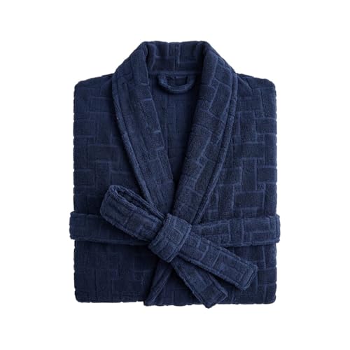 WOLFF - Roupão Masculino Shelter GG Azul Marinho Microfibra